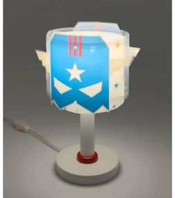 Dalber 61811 - Detská lampička MODRÁ HERO 1xE14/8W/230V