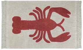 Prateľný koberec rakko béžovo-červený MUZZA