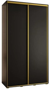 Skriňa 45 Canaris 1 140 čierna/gold