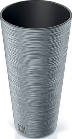 Plastový kvetináč DFRH250 25 cm - sivý betón
