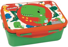 Box na desiatu Fisher-Price s dinosaurom