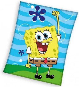 Detská deka Sponge Bob Zábava v Mori 130x170 cm