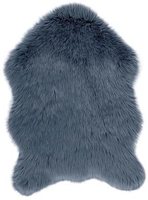 Modrá umelá kožušina Tiseco Home Studio Sheepskin, 60 × 90 cm