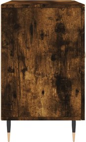 Multidom Komoda, tmavý dub 100x36x60 cm, kompozitné drevo