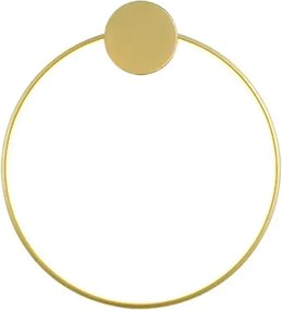 Toolight Toolight, LED nástenné svietidlo 30cm 13W APP1384-CW, zlatá lesklá, OSW-00938