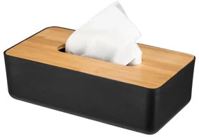 Plastovo-bambusový box na vreckovky Rotello - Wenko