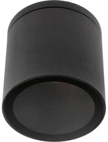 Stropné svietidlo SPOT LED QUAZAR 18 GU10 IP44 KOBI ALUMINIUM Round Black