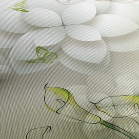Obraz s kvetmi (120x50 cm)