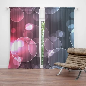 Sablio Záves Bublinová abstrakcia: 2 ks 140x250 cm