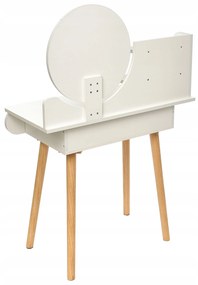 Dekorstudio Toaletný stolík SCANDI biely