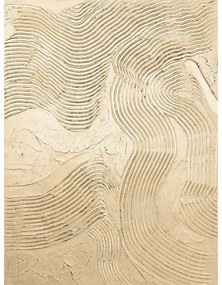 Ručne maľovaný obraz 88x118 cm Metallic Champagne – Malerifabrikken