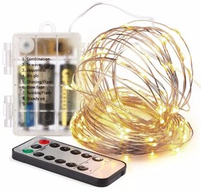 Tutumi Tutumi, LED svetelný záves 300 diód 3x3m 311334, teplá biela, CHR-06320
