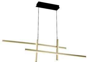 Zambelis 22022 - LED Stmievateľný luster na lanku LED/41W/230V zlatá