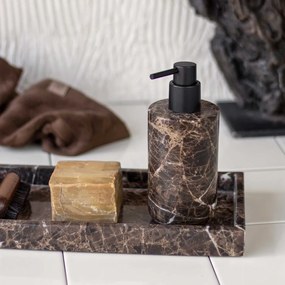 Hnedý mramorový dávkovač mydla 200 ml Marble - Mette Ditmer Denmark
