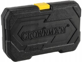 CROWNMAN Box na náradie pre nástrčné kľúče, 46 kusov