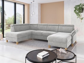 XXXLutz SEDACIA SÚPRAVA, textil, strieborná Sit & More - Sedačky - 00014402576S