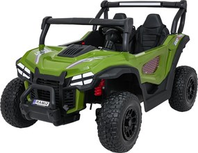 Ramiz Elektrická bugina Gravity pre deti zelená + pohon 4x4 + diaľkové ovládanie