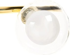 Toolight Toolight, Závesná lampa Zlaté sklenené gule 4ks APP675-4CP, OSW-06200