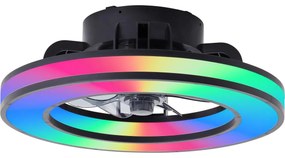Brilliant - LED RGBW Stmievateľný stropný ventilátor MONDELLO LED/26W/230V + DO