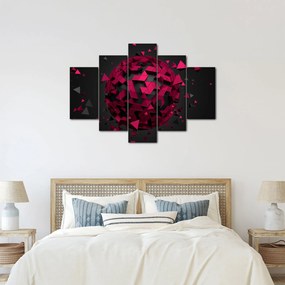 Obraz 3D abstrakcie (150x105 cm)