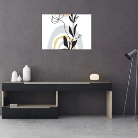 Obraz - Kvety vo váze N⁰1 (70x50 cm)