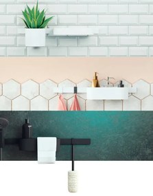 Hansgrohe WallStoris, odkladacia polička, biela matná, HAN-27913700