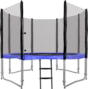 Ramiz SkyRamiz 305cm 10FT záhradná trampolína pre deti Modrá + príslušenstvo