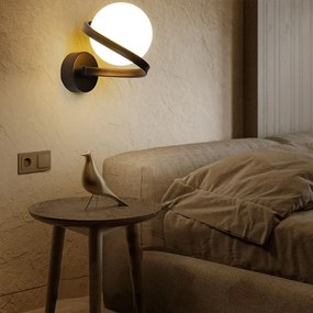 Toolight Toolight, nástenné svietidlo 1xG9 APP1209-1W, čierna, OSW-14029