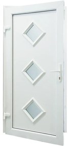 Dvere vchodové Mary D27 90L biele