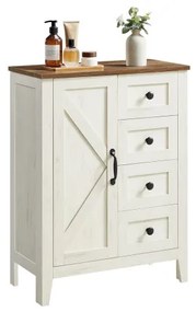 Kúpeľňová skrinka BBK753W01 biela