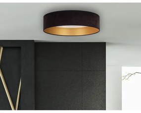 Brilagi - LED Stropné svietidlo VELVET STAR LED/24W/230V pr. 40 cm  čierna/zlatá