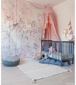 Biely prateľný ručne tkaný bavlnený koberec 120x160 cm Tribu Natural – Lorena Canals