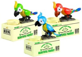 Lean Toys Pokladnička Papagáj - zelený