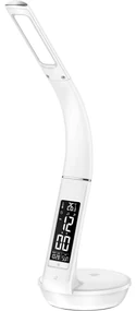 Retlux RTL 203 Stolná LED lampa s displejom a Qi dobíjaním biela, 6 W