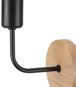 Nástenné svietidlo VITO OAK 1xE27/60W/230V