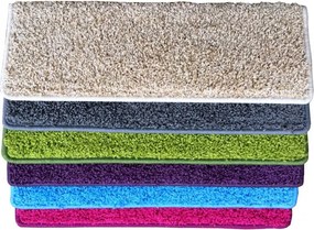 Vopi Nášľapy na schody Color shaggy béžový obdĺžnik, samolepiaci - 25x80 obdĺžnik (rozmer vrátane ohybu)