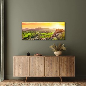 Obraz Hampi údolí v Indii (120x50 cm)