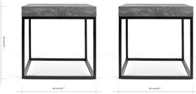 Malý odkladací stolík TemaHome Petra