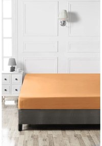 Oranžová napínacia bavlnená plachta 140x200 cm – Mijolnir