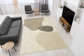 Koberec Tanami C5874A krémový / zelený