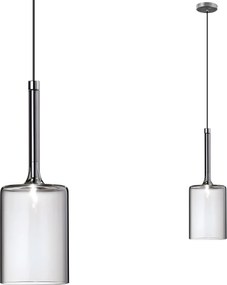 Toolight Toolight, stropné svietidlo 1xG4, APP1702-1CP GREY B, šedé sklo, OSW-04310