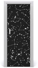 Fototapeta samolepiace na dvere hviezdokopa 85x205 cm