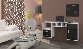PC stolík Herma biela + lesk čierny. Vlastná spoľahlivá doprava až k Vám domov. 780129