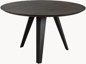 Okrúhly drevený jedálenský stôl Henry, Ø 130 cm