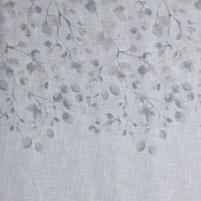 ZÁVES NA KRÚŽKOCH ANA 140X250 CM VZOROVANÁ