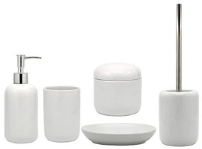 Sada kúpeľňových doplnkov Optima DAIRA biela 5 ks SADADAIBI, 1 ks