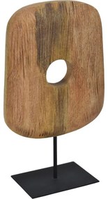 Eglo 427055 - Dekorácia HOKUTA 33,5x25 cm drevo/kov