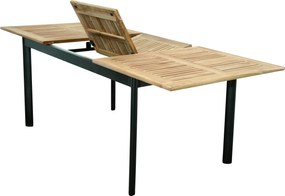 Doppler CONCEPT FSC® - rozkladací stôl s teakovou doskou - 2. akosť (N316)