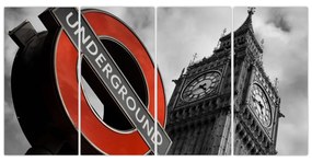 Londýnske metro - obraz