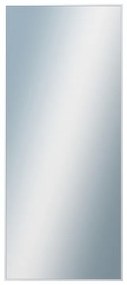 DANTIK - Zrkadlo v rámu, rozmer s rámom 60x140 cm z lišty Hliník biela (7003027)